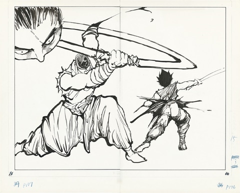 水見式のグラスと念能力で展示エリアを彩る！ 「冨樫義博展 -PUZZLE