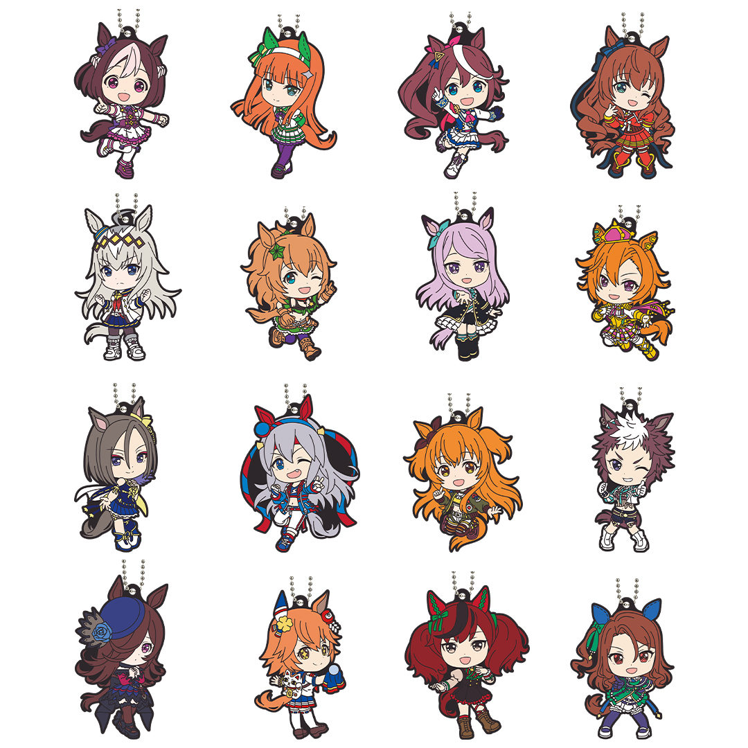 I賞：きゅんキャラ ラバーマスコット（全16種）