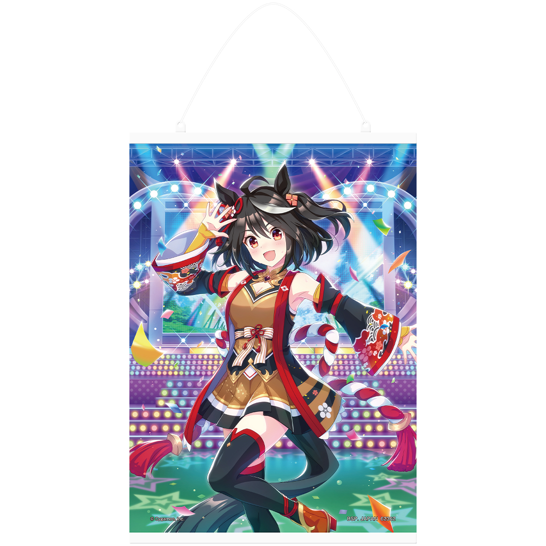 A賞：キャンバス地タペストリー キタサンブラック