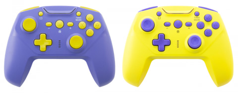Switch用ジャイロコントローラー無線タイプ/ミニ無線タイプの新色2種類