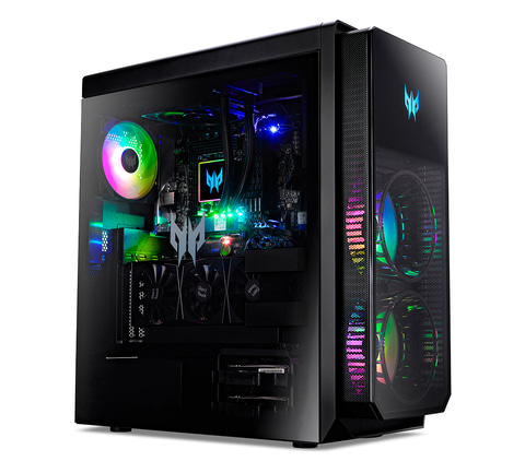 Acer、Core i9/RTX 3090搭載ゲーミングPC「Predator Orion 7000」本日