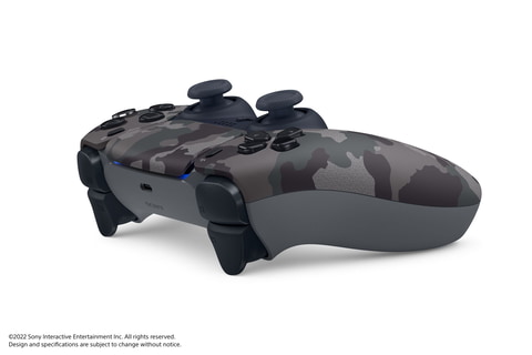 PS5周辺機器に新色「グレー カモフラージュコレクション」が登場 