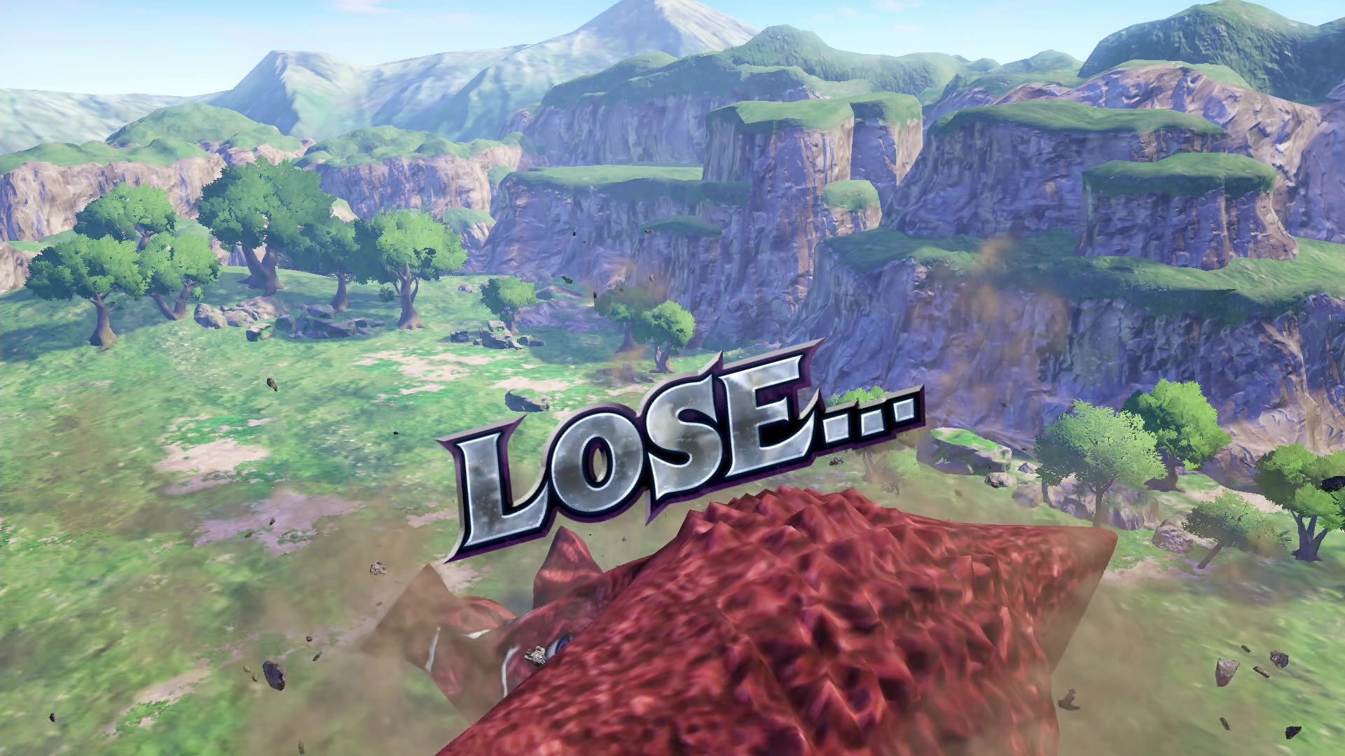 膝から崩れ落ちるガンQ