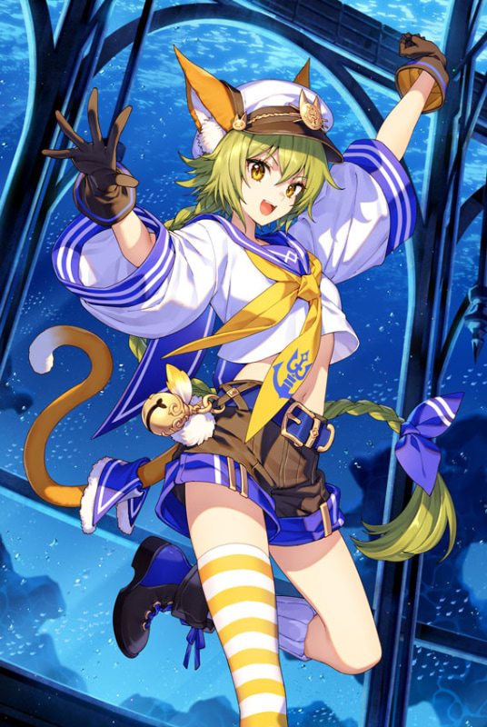 「潜艦の世界《翔る甲板猫》 リンセ」