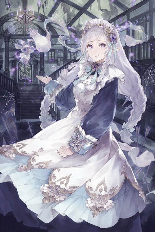 遊戯の世界《幽霊屋敷のメイド長》 リーニャ：弓使い(弓)