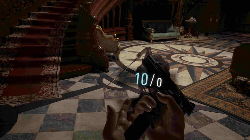 銃火器の操作の体験などはPSVR2だからこそできるものだ