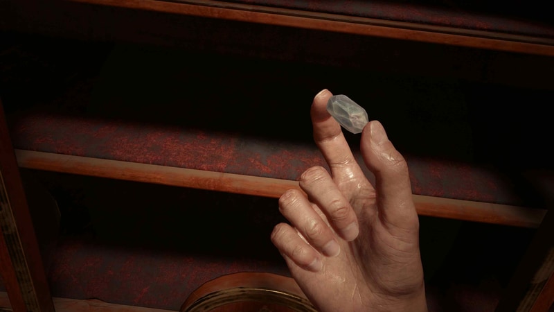 自分が見ているところが強調される。視線トラッキングを活かした機能の1つだ