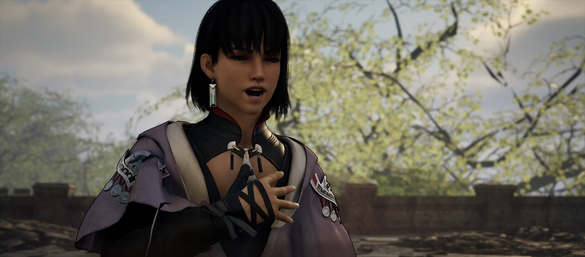 氷属性のサイファは弓と双剣を用いて戦う