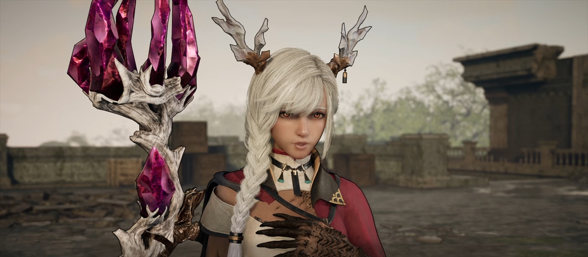 タイカは魔術師のエインフェリア。炎属性の呪文で攻撃する