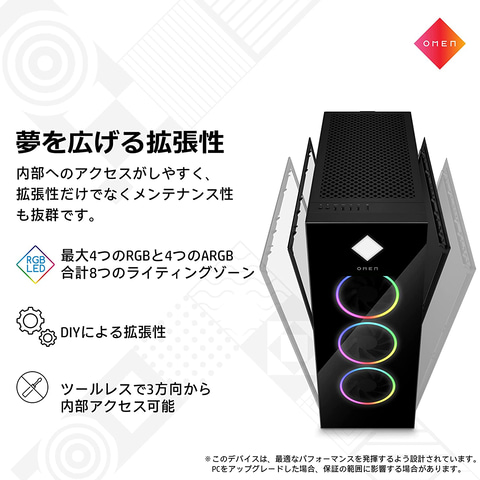 Amazonタイムセール祭り」開催中！ HPのゲーミングPC「OMEN by HP 45L