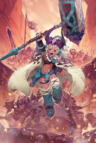 グランドサーガ〈迷宮山脈〉 オルガ<br />戦士(打)