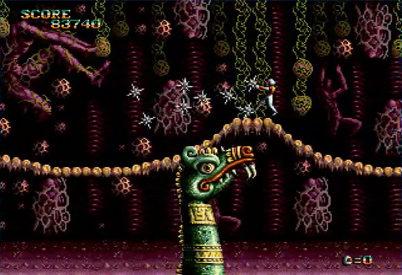 回転しながらゆっくりと前に進む重力分銅