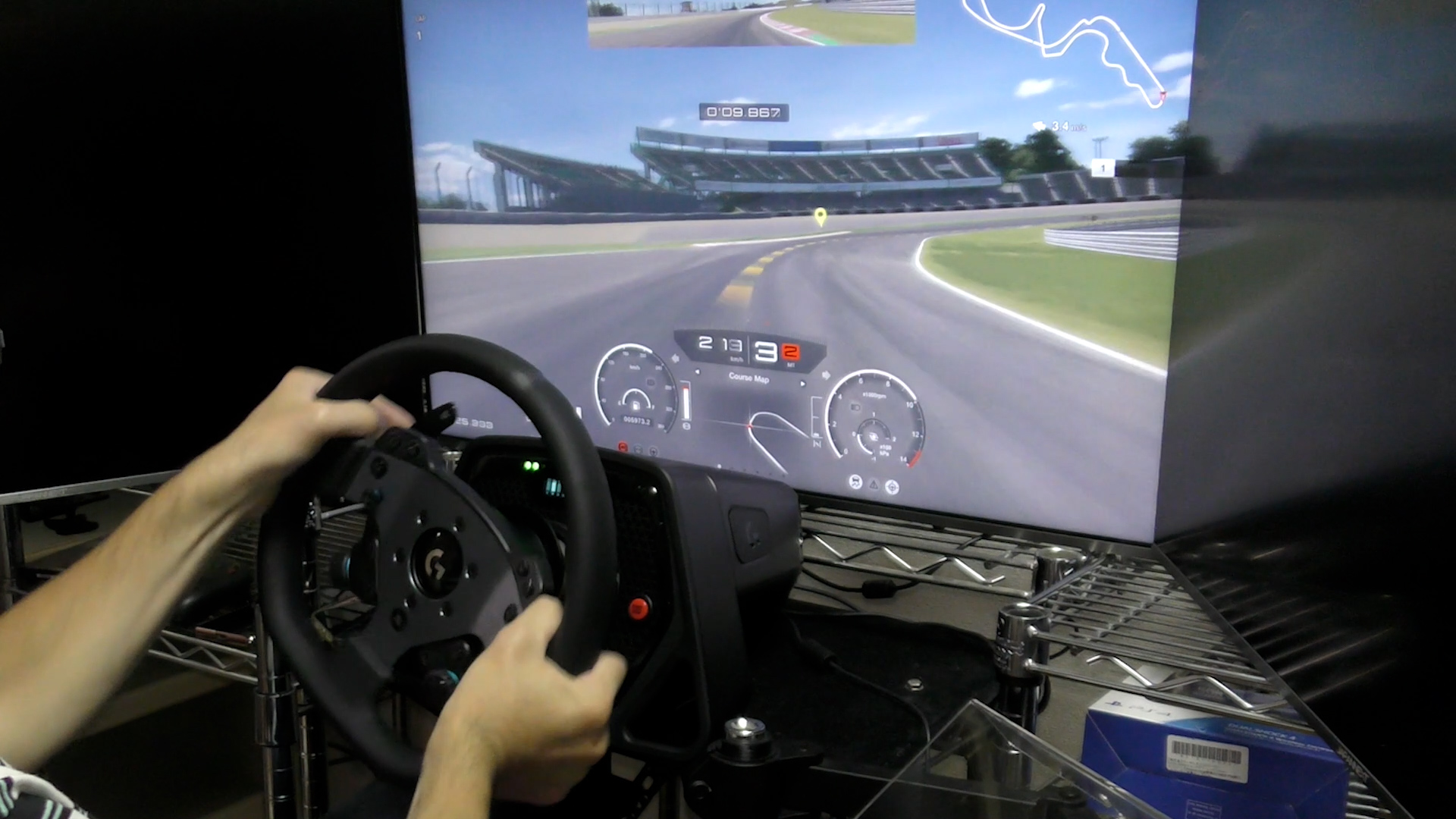 とんでもない高トルクでグリップの高さを感じます