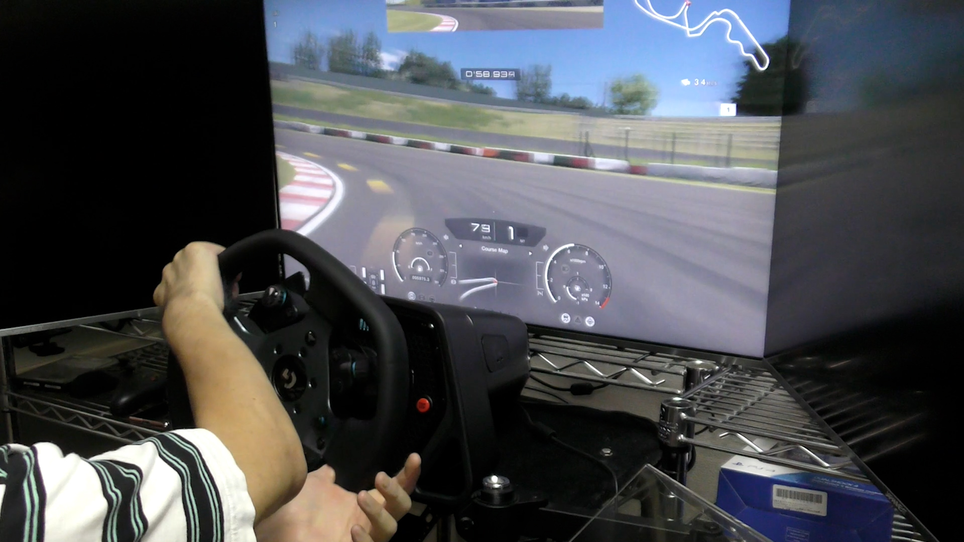 ヘアピンもきついきつい！