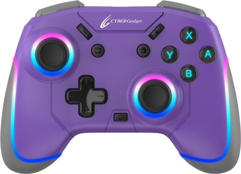 ゲーミングコントローラー HG 無線タイプ SWITCH用 菫色 Amazon.co.jp: CYBER ・ ゲーミングコントローラー HG 無線