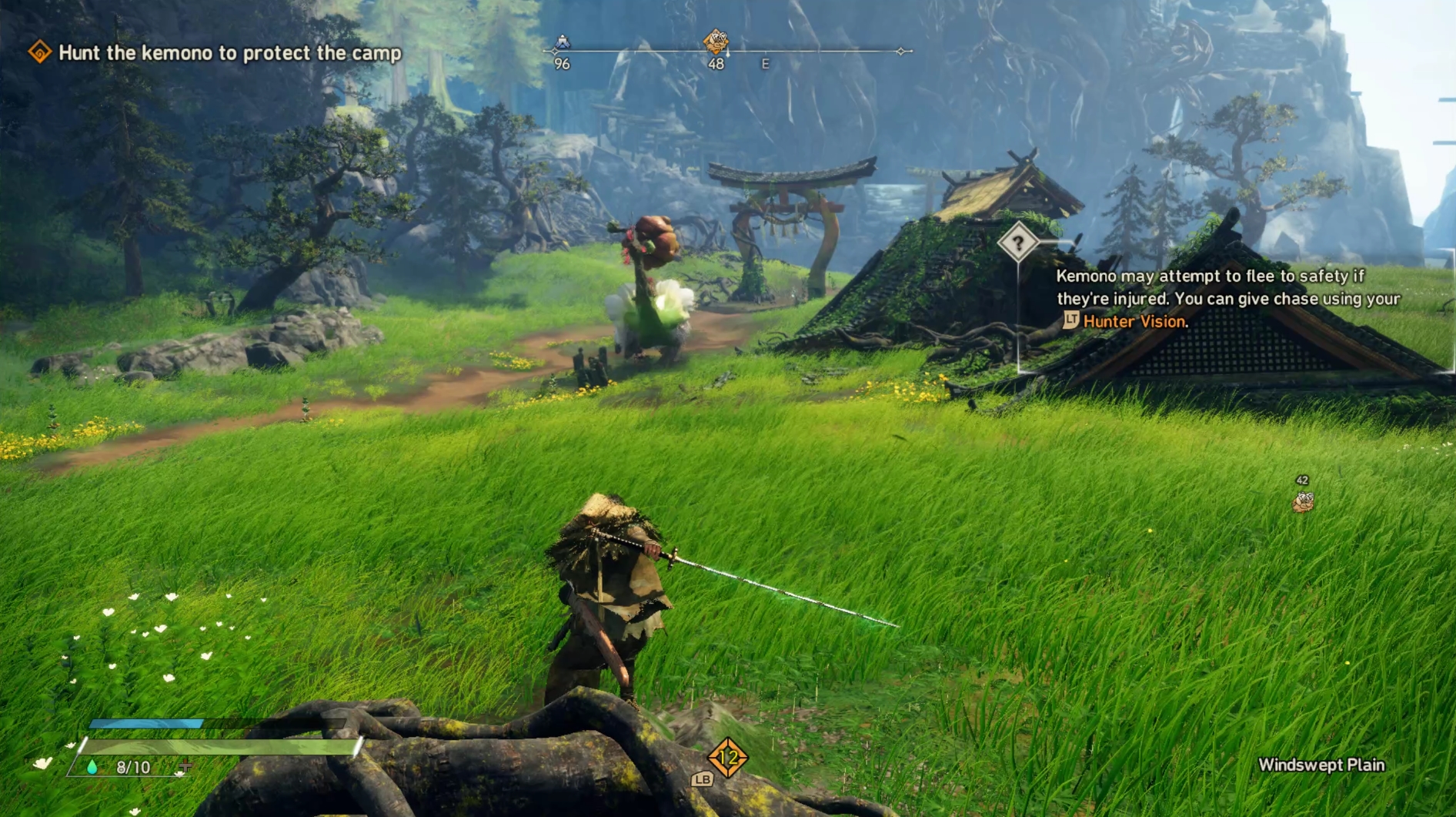 「Ragetail」は足が速いため、すぐに遠くに行ってしまった