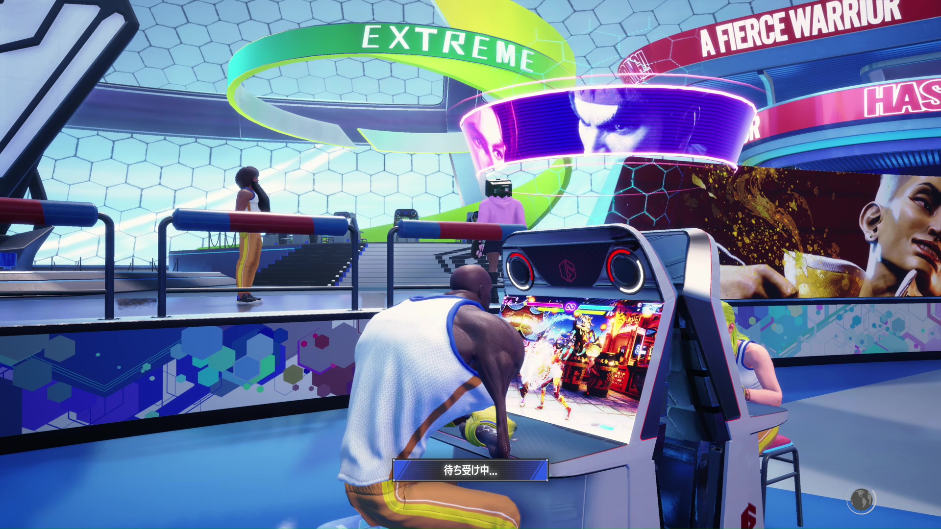 2人が席に着くと対戦開始