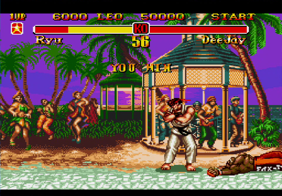 BGMが途切れず、次のラウンドに跨ぐのもアーケード版準拠