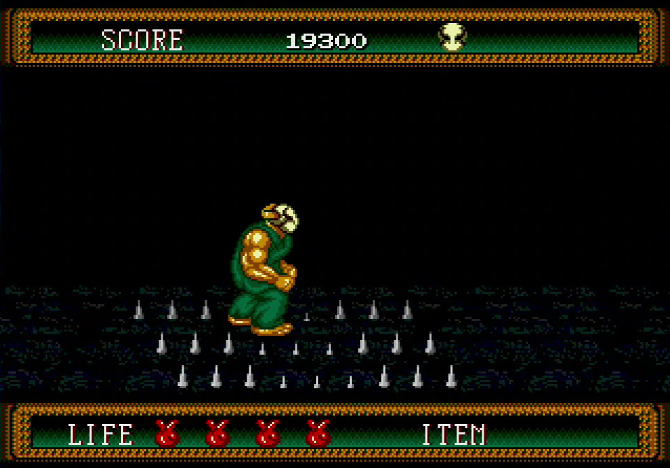 凶悪なトラップや唐突な一撃がリックを襲う