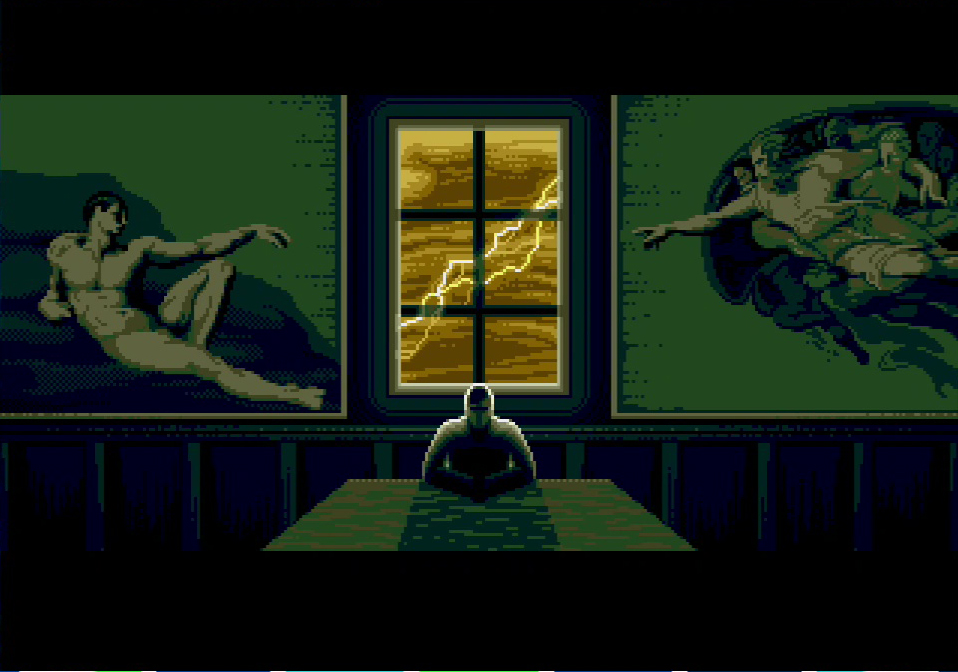 世界の終焉を彷彿とさせるダーク感全開のオープニング