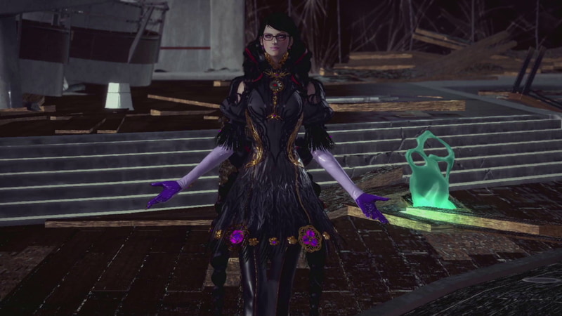 ベヨネッタの衣装もかなりかわいくなった