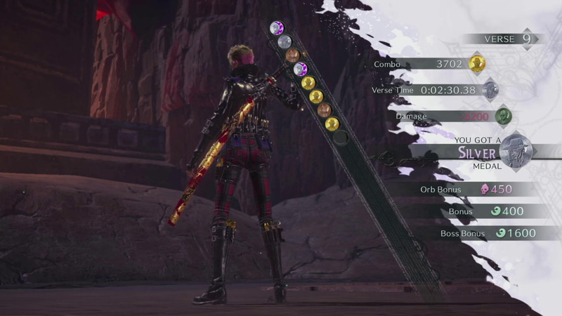 チャプターの中にたくさん「VERSE」がある