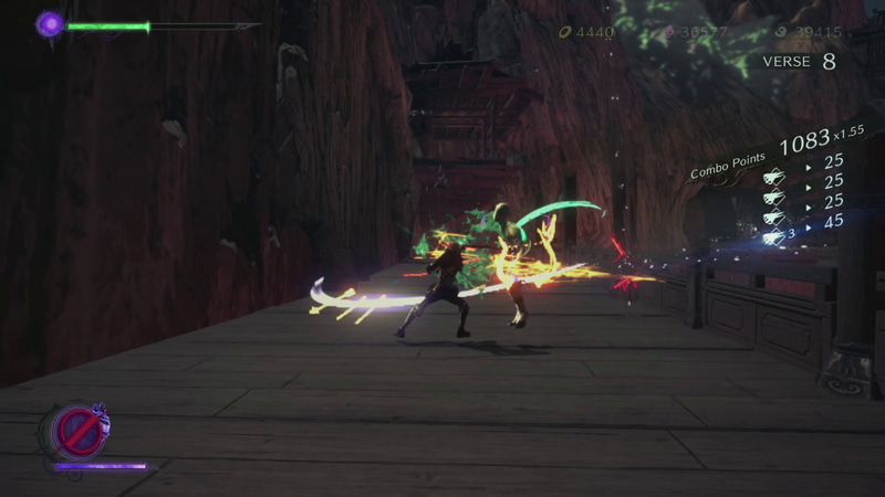 ヴィオラは刀での攻撃メイン