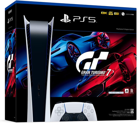 Amazon、PS5デジタル・エディション「GT7」同梱版の招待販売を実施！ - GAME Watch