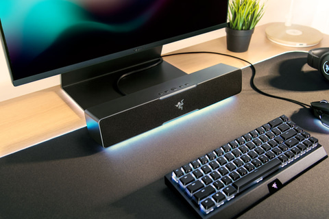 Razer ゲーミングサウンドバー LEVIATHAN V2 X Compact, USB Type C PC Soundbar – Razer Leviathan V2 X