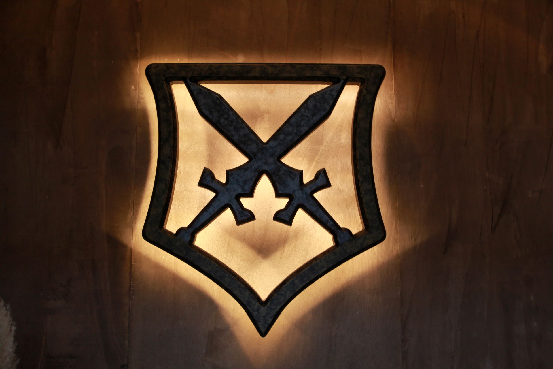 エンブレムも手作り