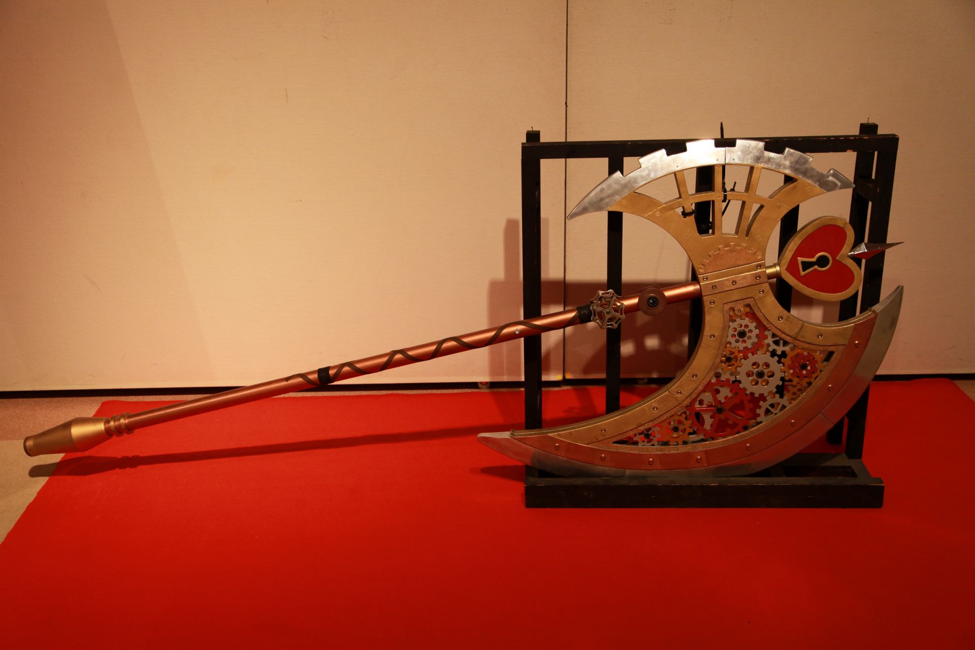 総重量31kgのバトルアックス（持ち上げ不可）