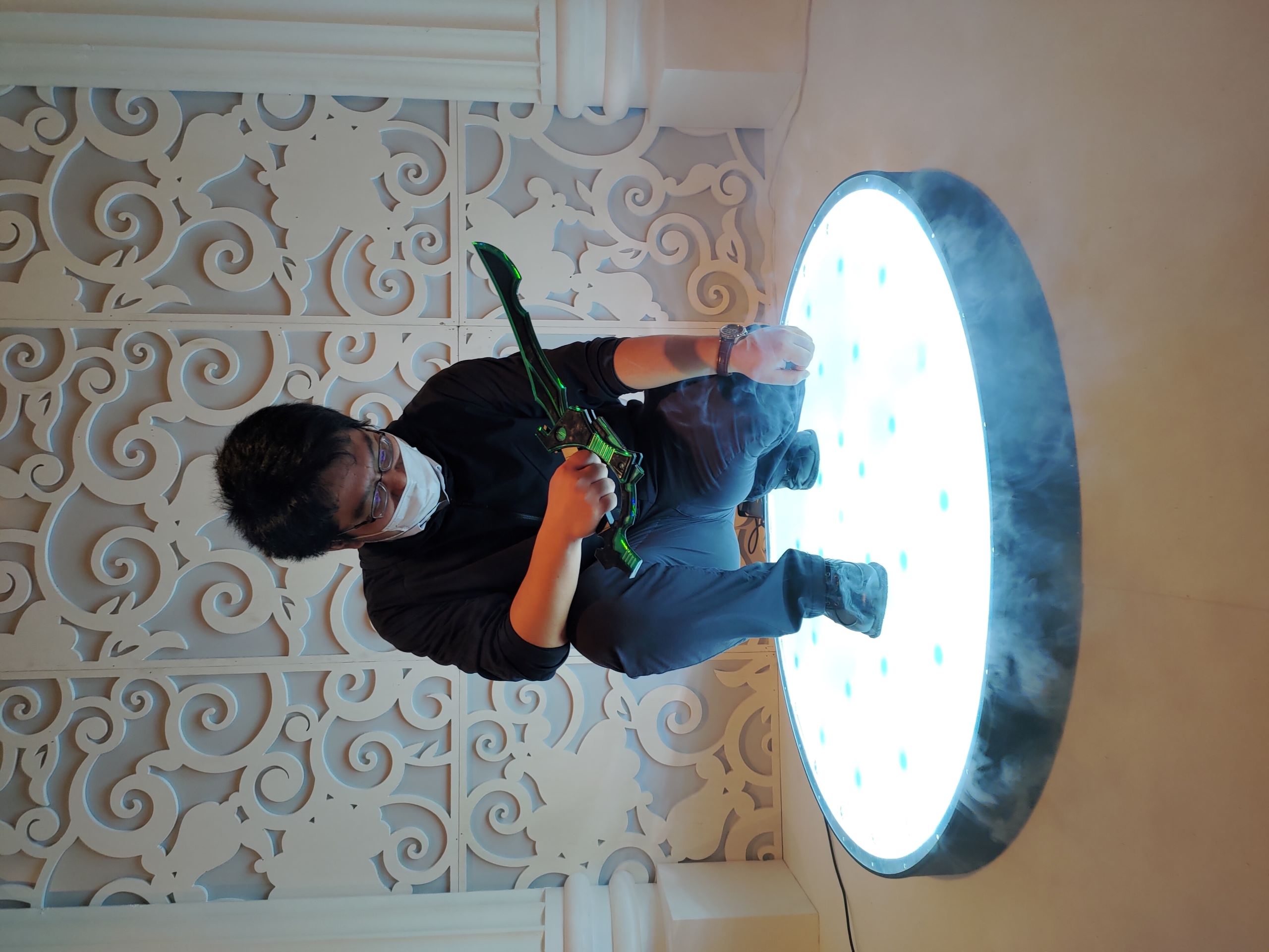 白い煙を吹き出すギミックにより復活演出をより再現