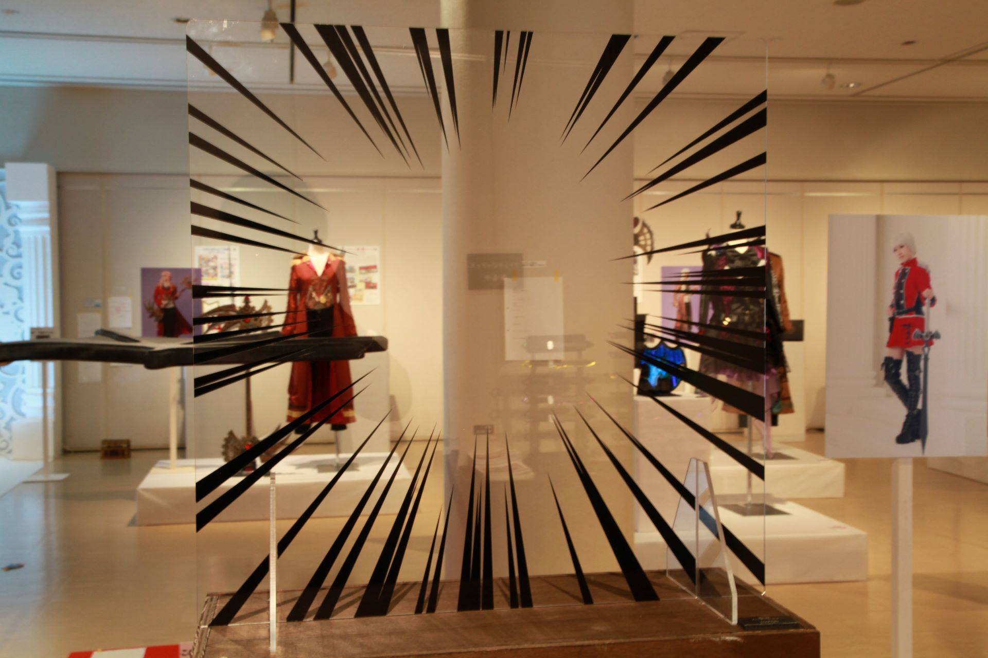 漫画風の集中線