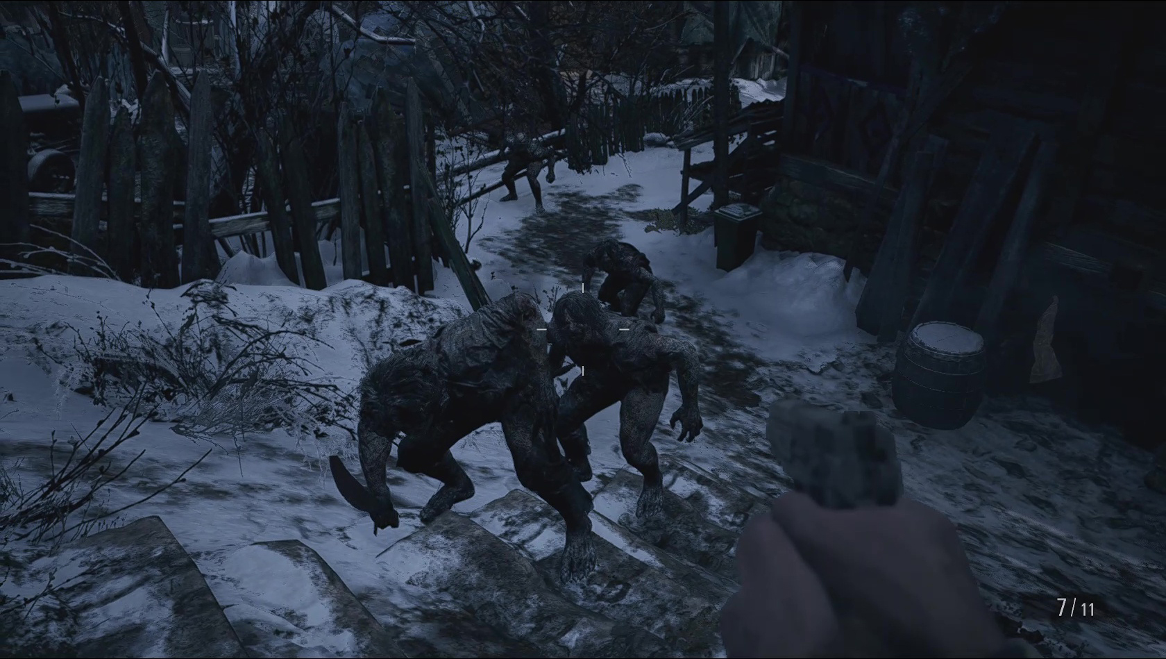 手しか映らないので画面がスッキリしている