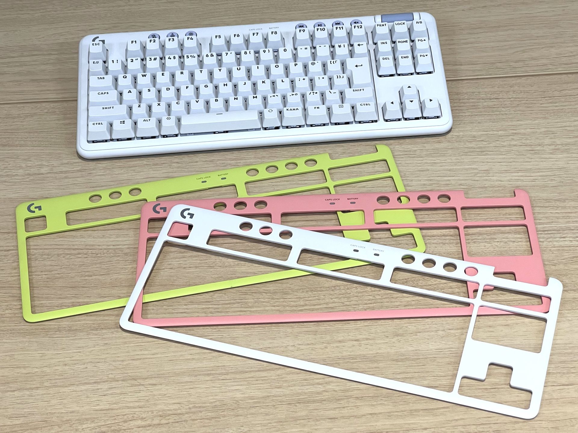 3色のトッププレート