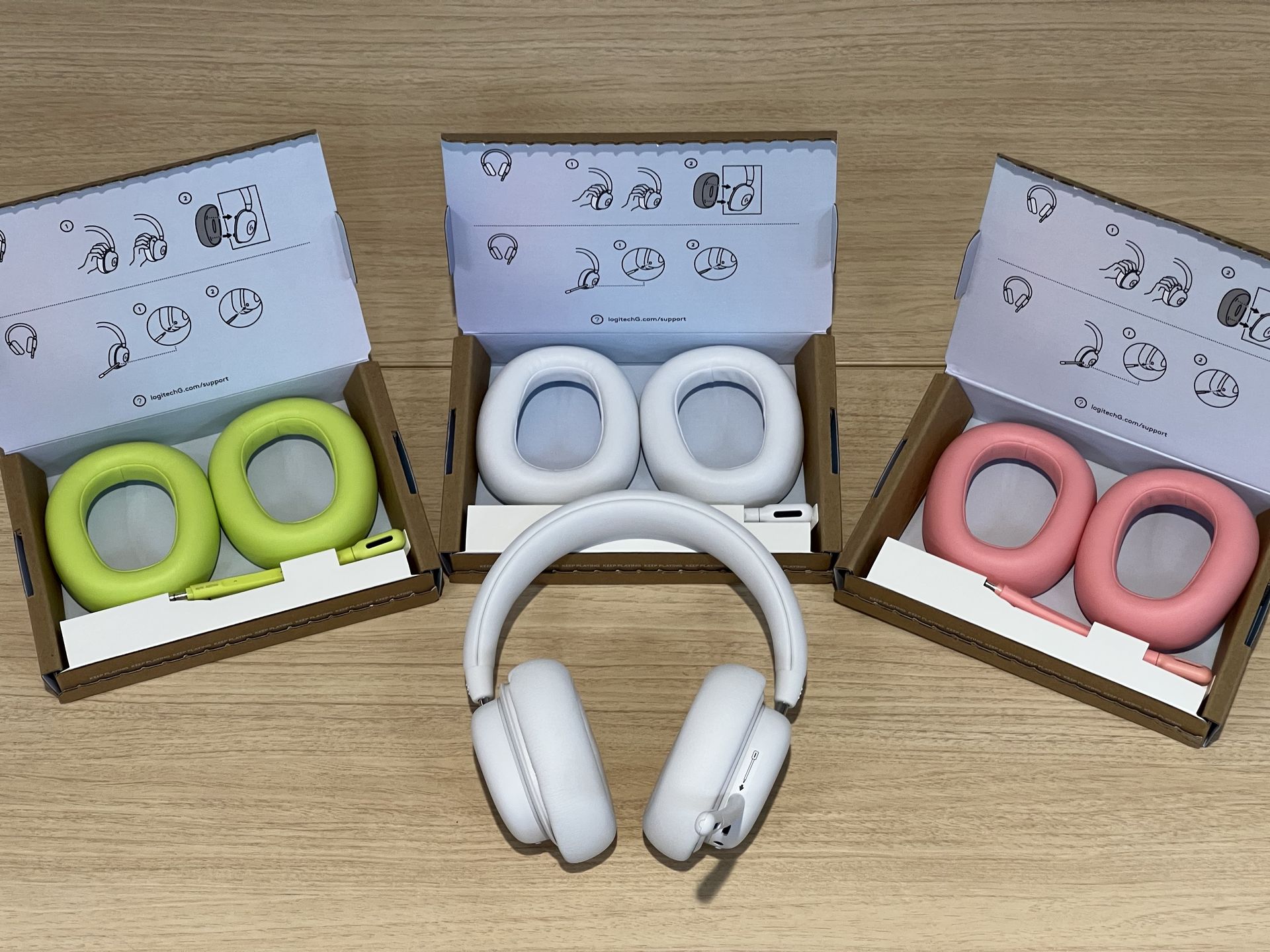 アクセサリを並べて見た