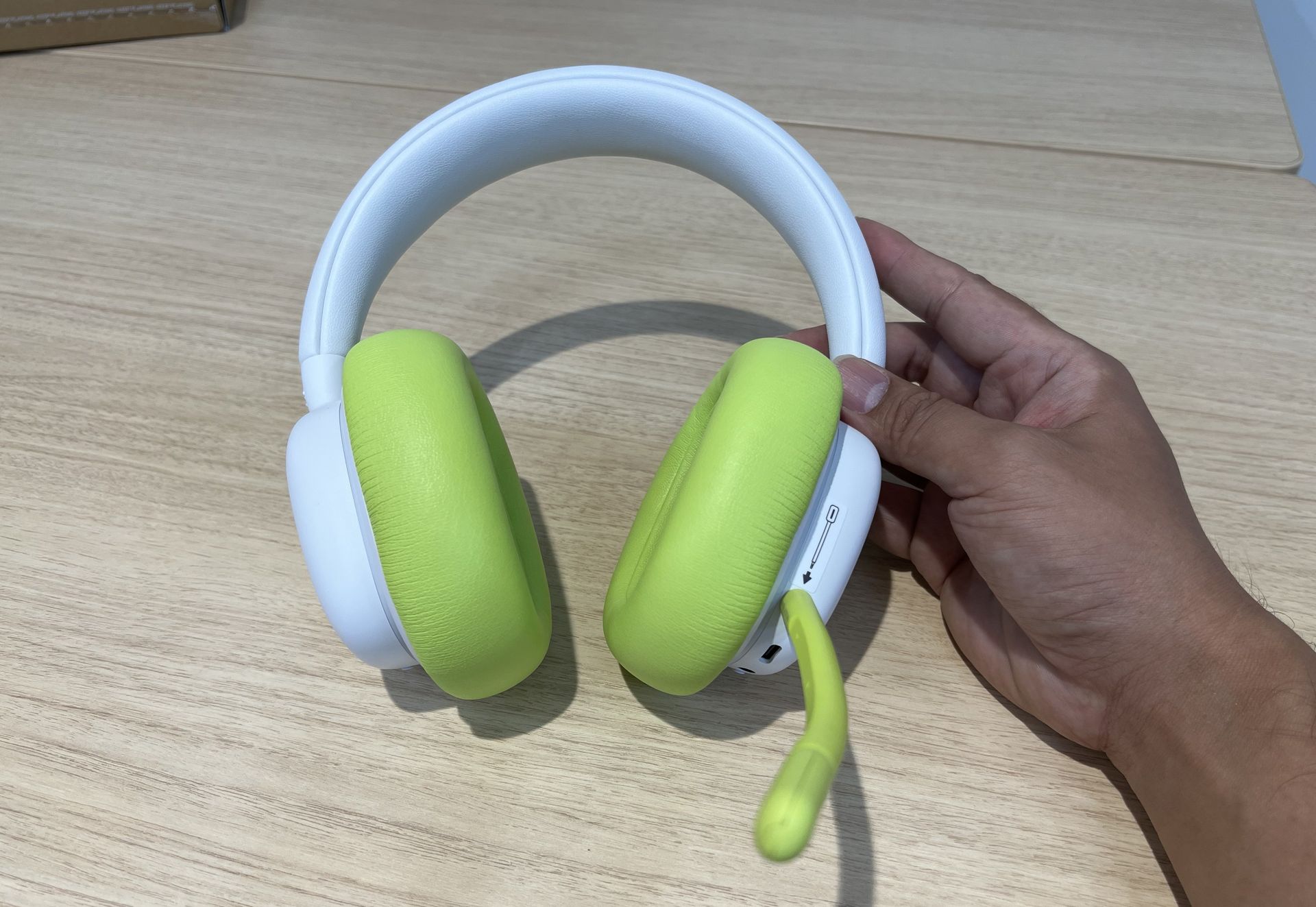 今度はグリーンに