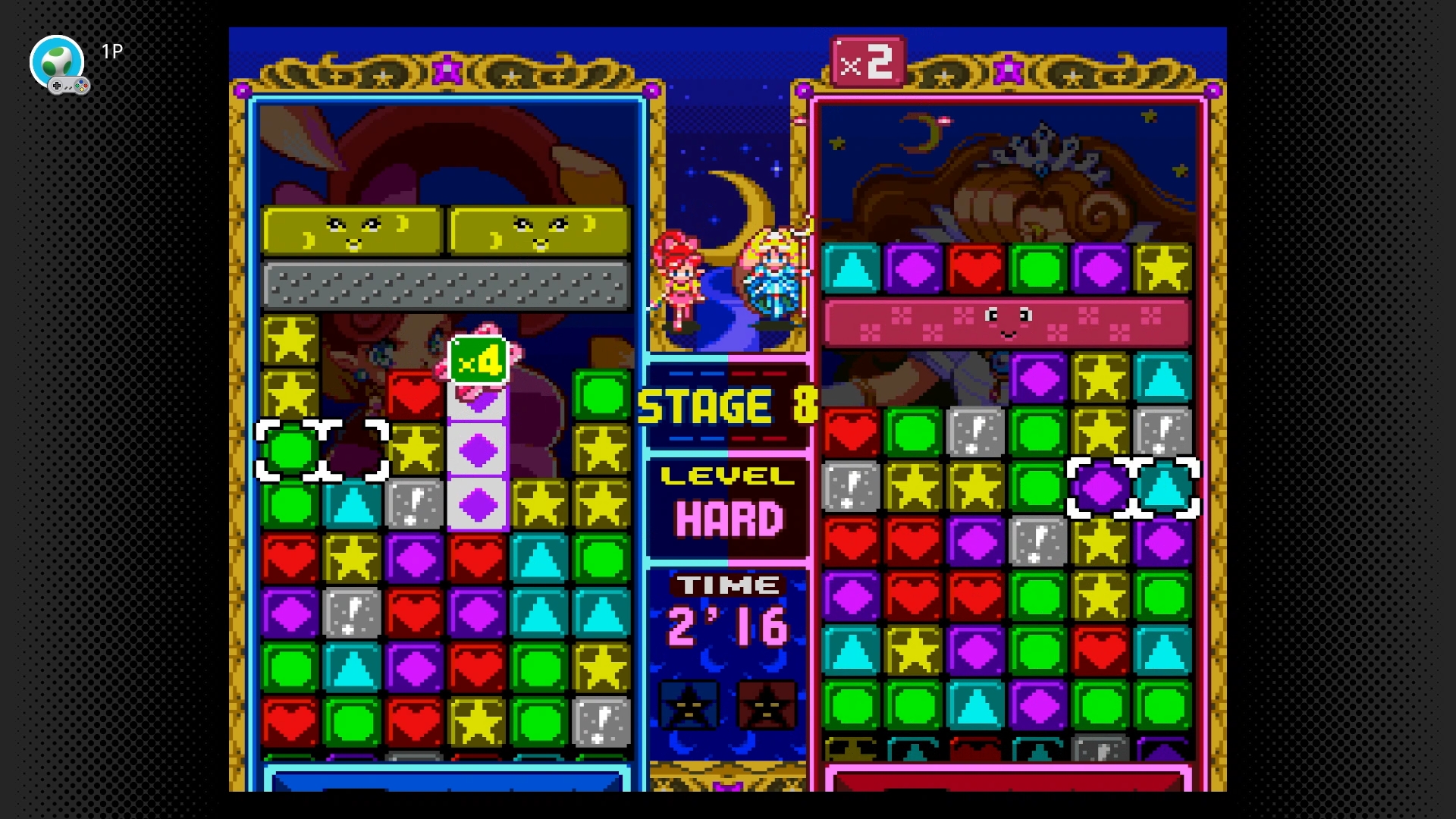 おじゃまパネルがどれほど分厚くても、大量に降ってきて形勢が不利になったとしても、地道に反撃していれば相手を大連鎖で攻撃している状態になっていたりするのも「パネルでポン」の醍醐味