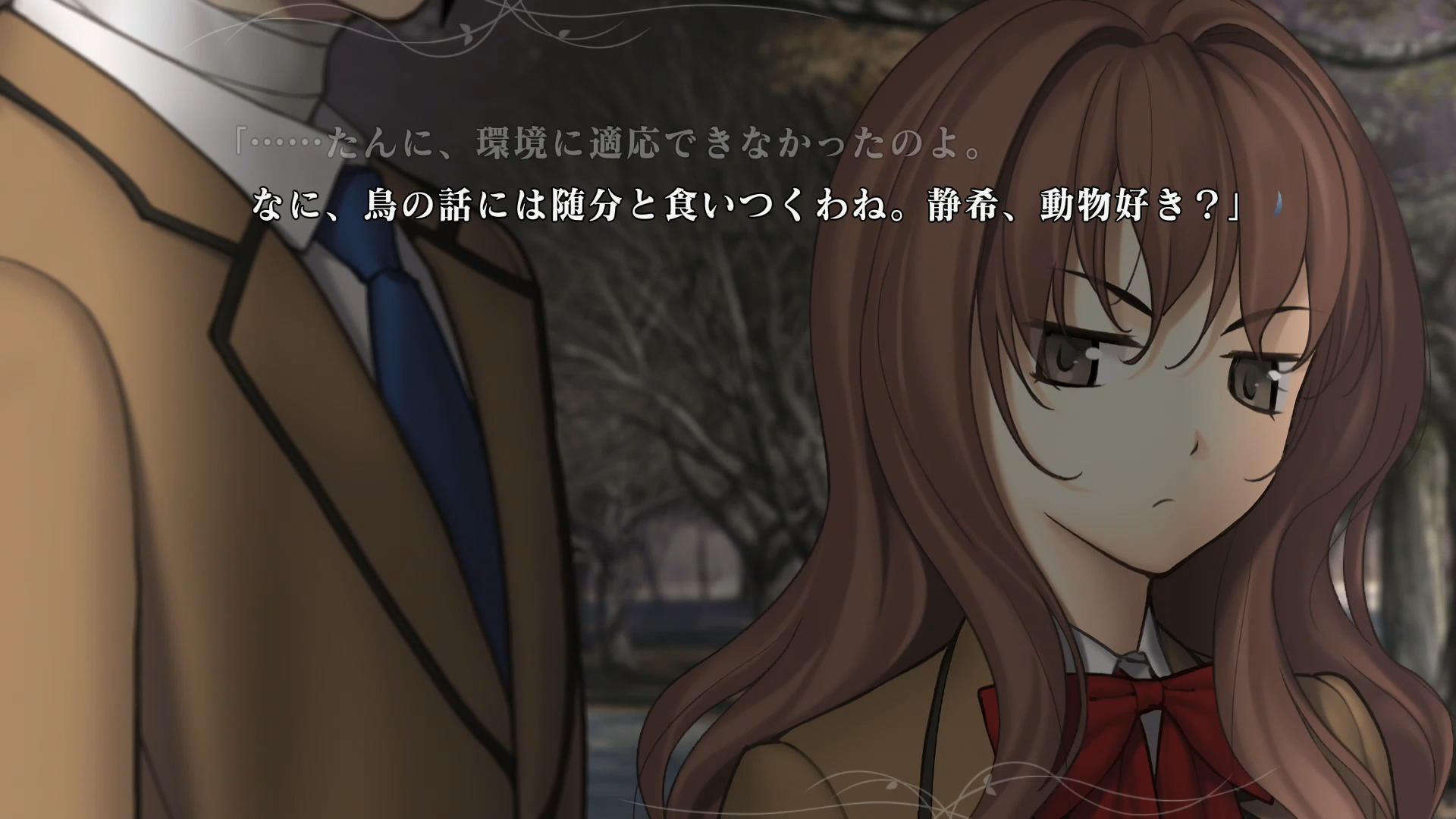 ここでも、登場人物は多彩な場所に描かれる。記憶を思い出す場面では吹き出しが表示されるといった演出もあり、映像が感情豊かに表現されるのも特徴