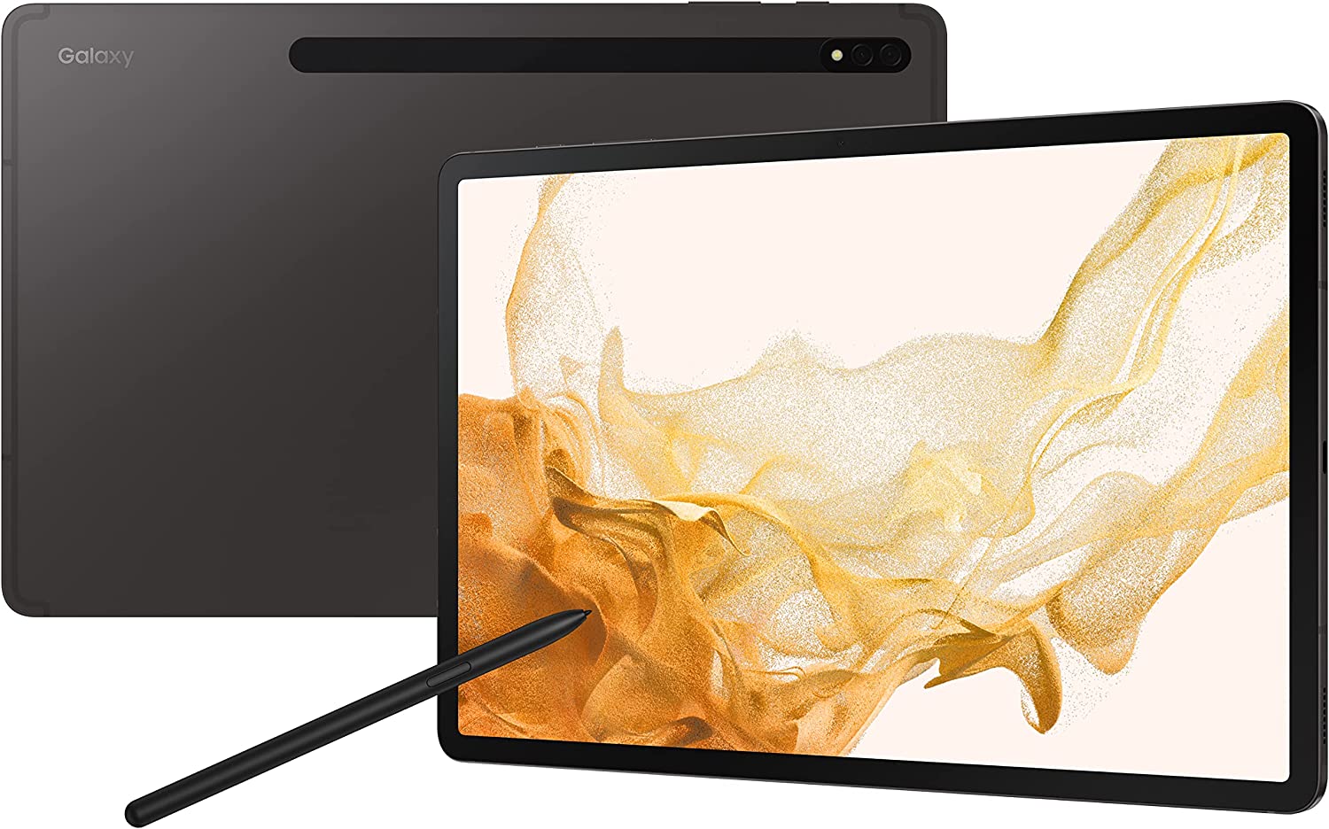 Galaxy Tab S8+ タブレット,128GB+MicroSD(最大1TB),12.4インチ/120Hz/画面内指紋認証 有機ELディスプレイ,10,090mAh,S Pen同梱,グラファイト