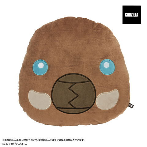 ゴジラとモスラ（幼虫）がデフォルメデザインで座布団に！ 本日予約