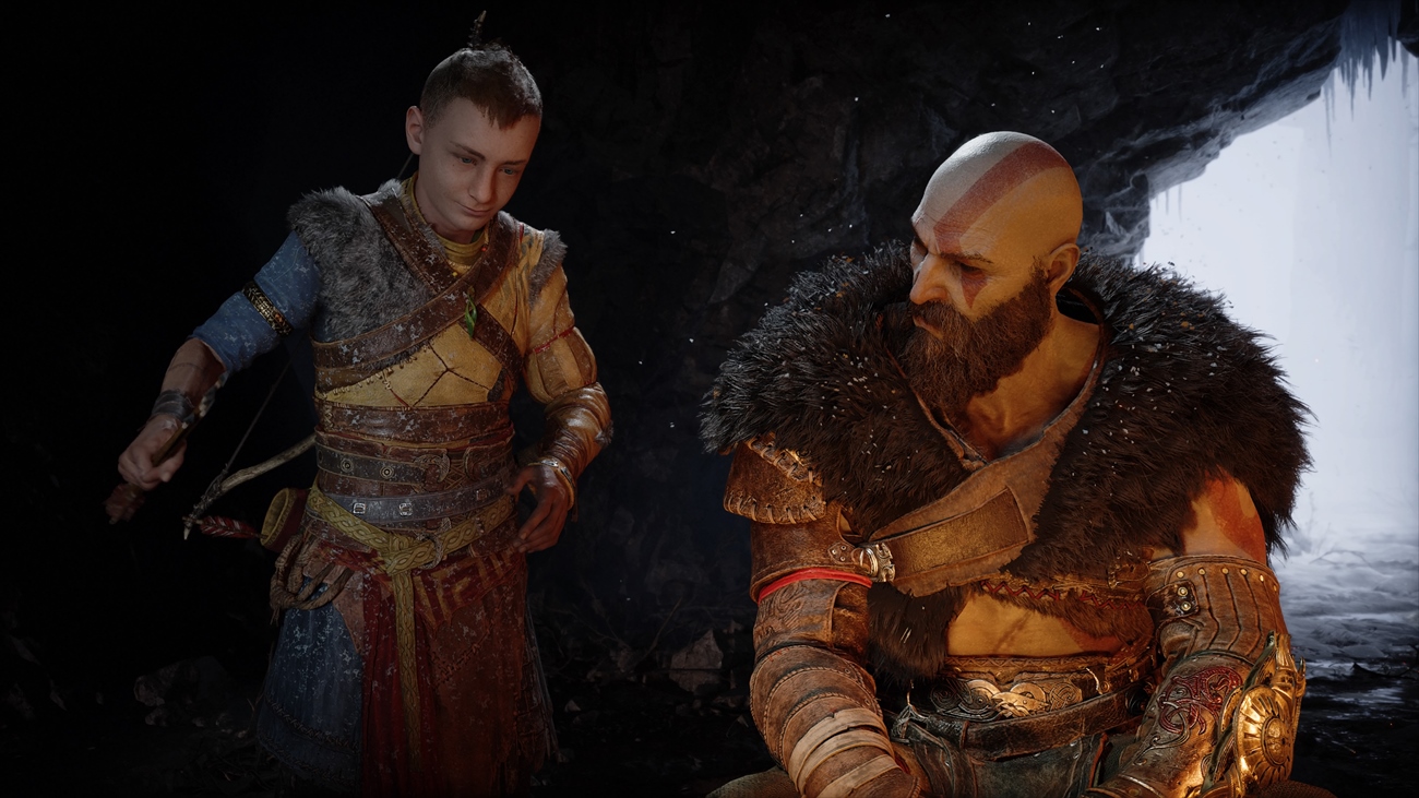 本作の主人公クレイトスとその息子アトレウス