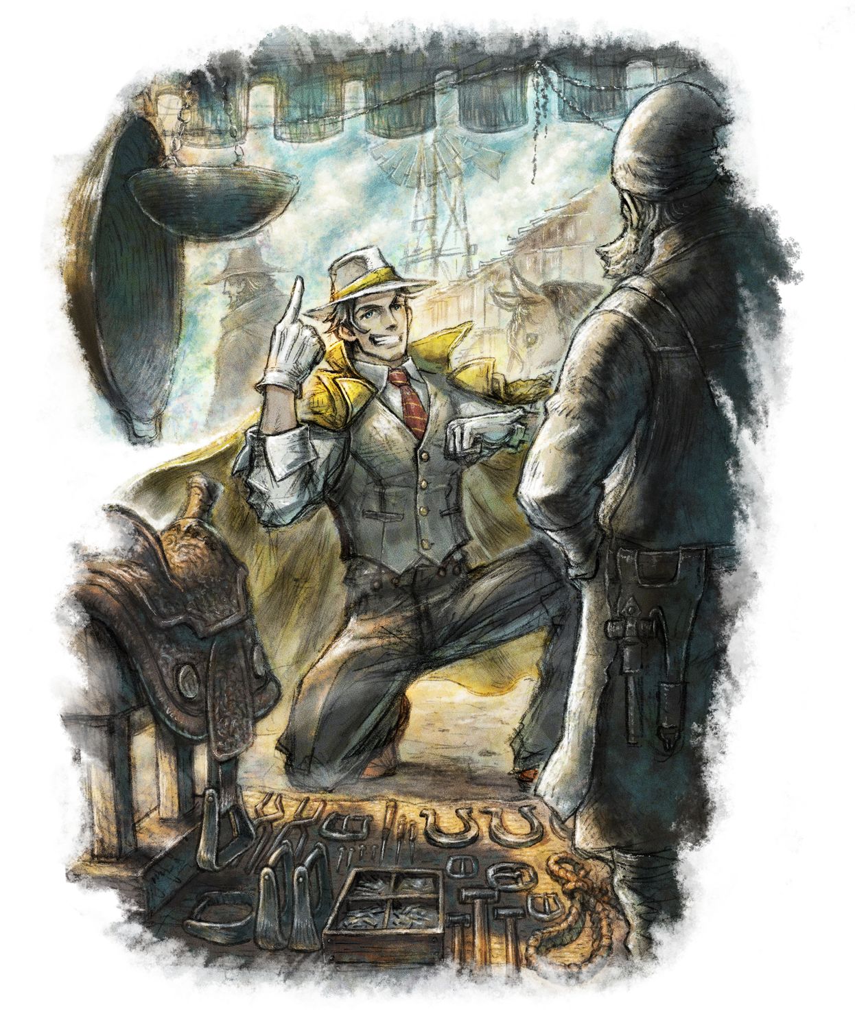 「俺、行ってくるわ。世界中の貧しいやつらを、救ってくんぜ！」