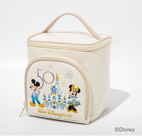 ディズニーワールド　50周年　チケットケース 懐かしのチケットホルダーデザイン！フロンティアウッドクラフト