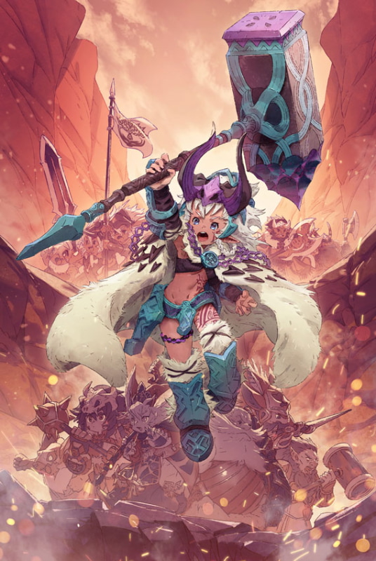 グランドサーガ〈迷宮山脈〉 オルガ：戦士(打)