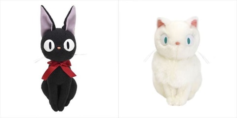 魔女の宅急便」よりジジのぬいぐるみなど！ ジブリ作品の