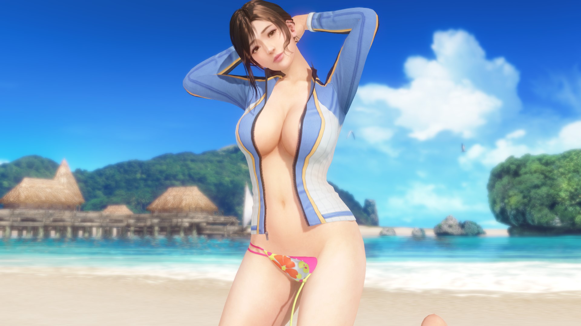 入手してすぐに着くずれも可能。いろいろと出ていてギリギリなビジュアル