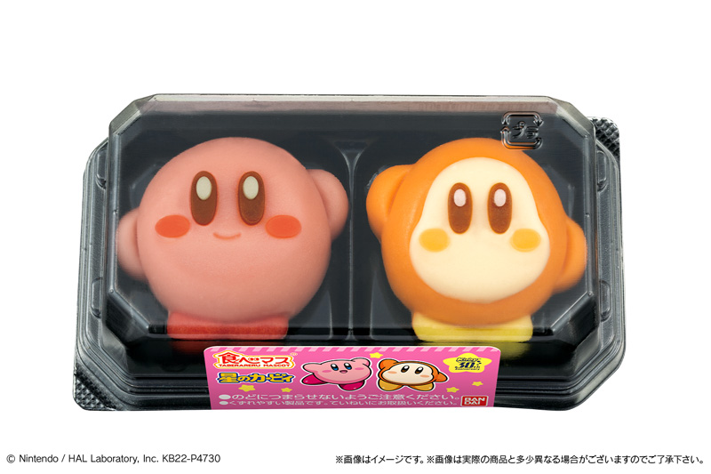 カービィとワドルディがかわいい和菓子になって登場。「食べマス 星の