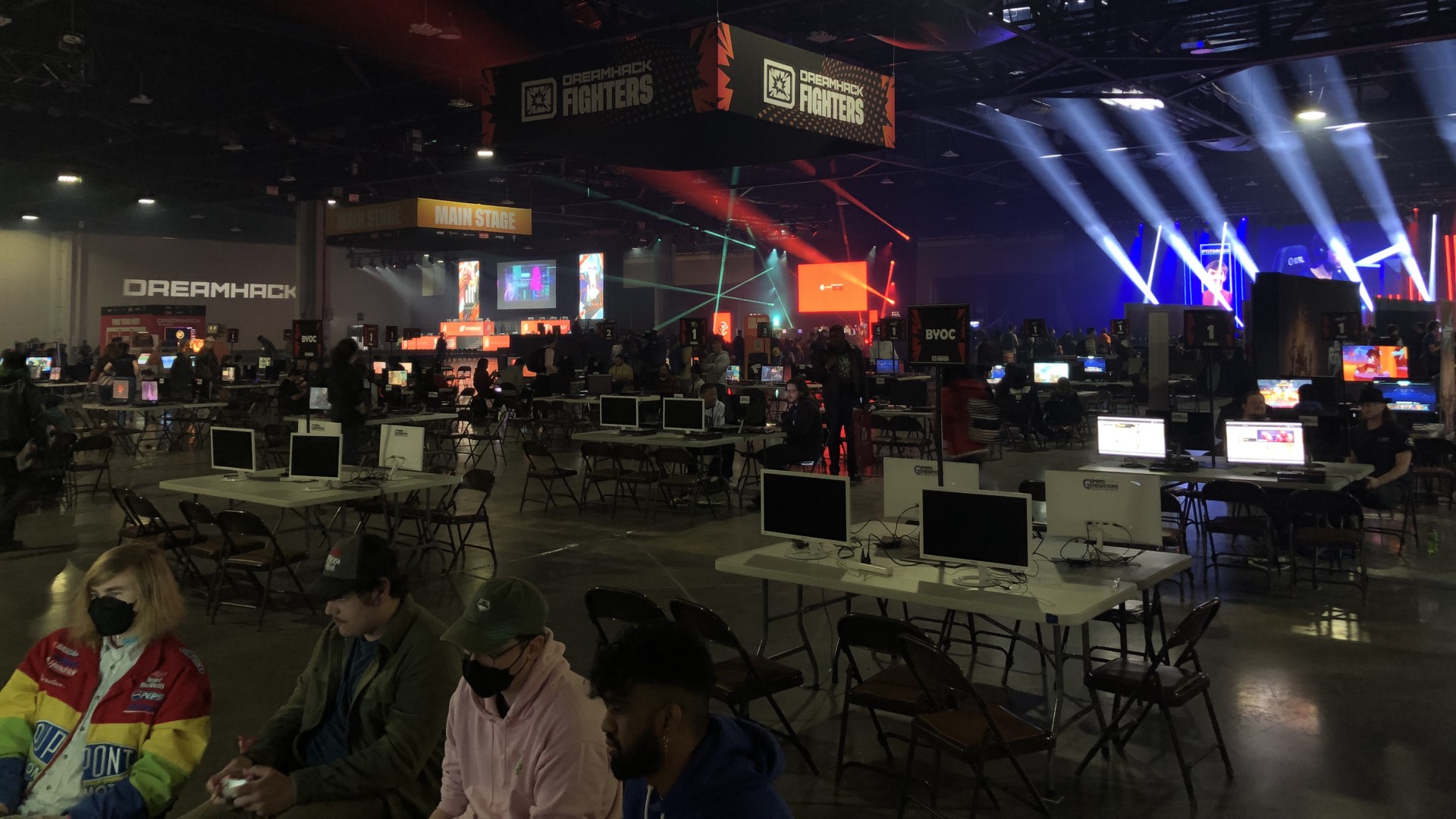DreamHack Atlanta会場内の様子