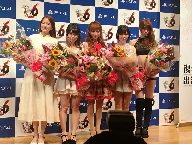 過去作の合格者発表イベントの様子